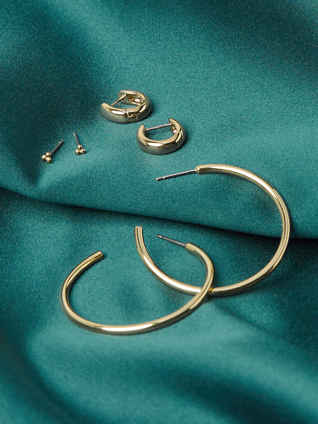Ana Luisa Jewelry Earrings Big Hoop Bundle Silver Gold