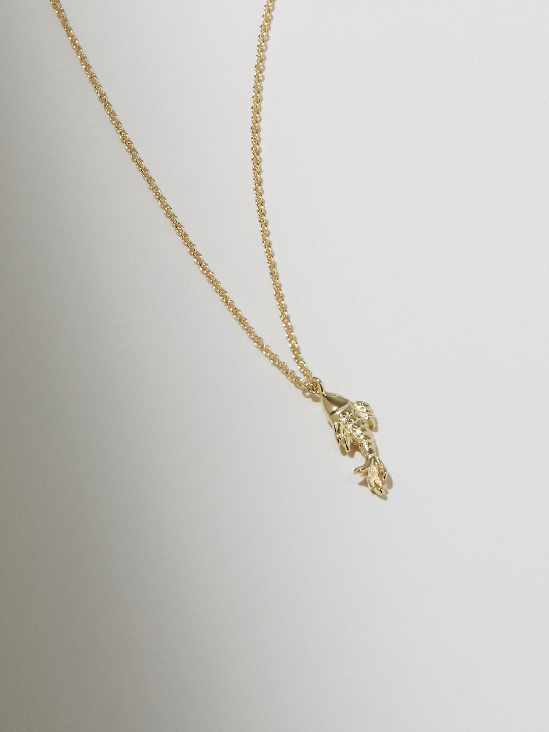 Ana Luisa Jewelry Necklaces Pendants Fish Necklace Pesce Silver