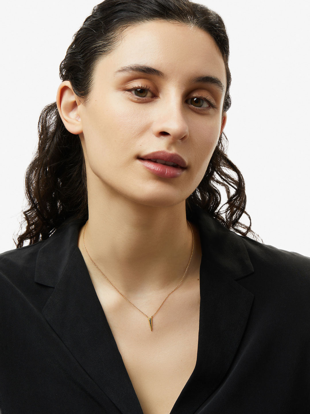 Ana Luisa Jewelry Necklaces Pendants Gold Pendant Necklace Finley Gold