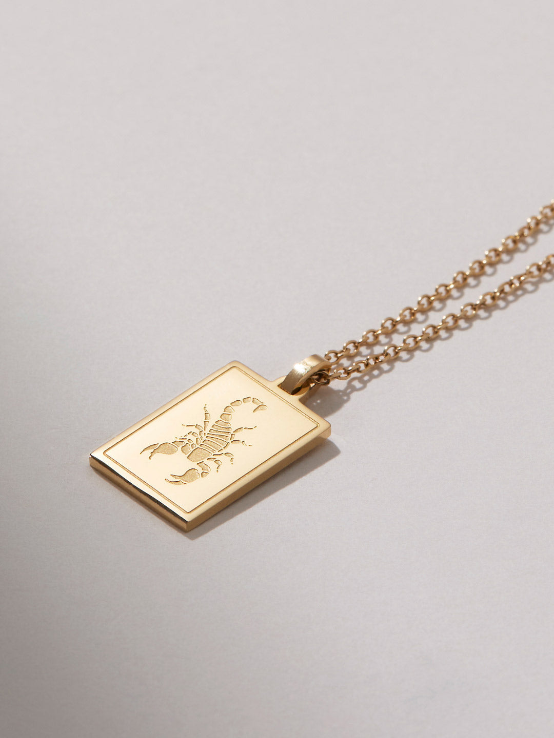 Ana Luisa Jewelry Necklaces Pendants Zodiac Necklace Scorpio Stainless Steel