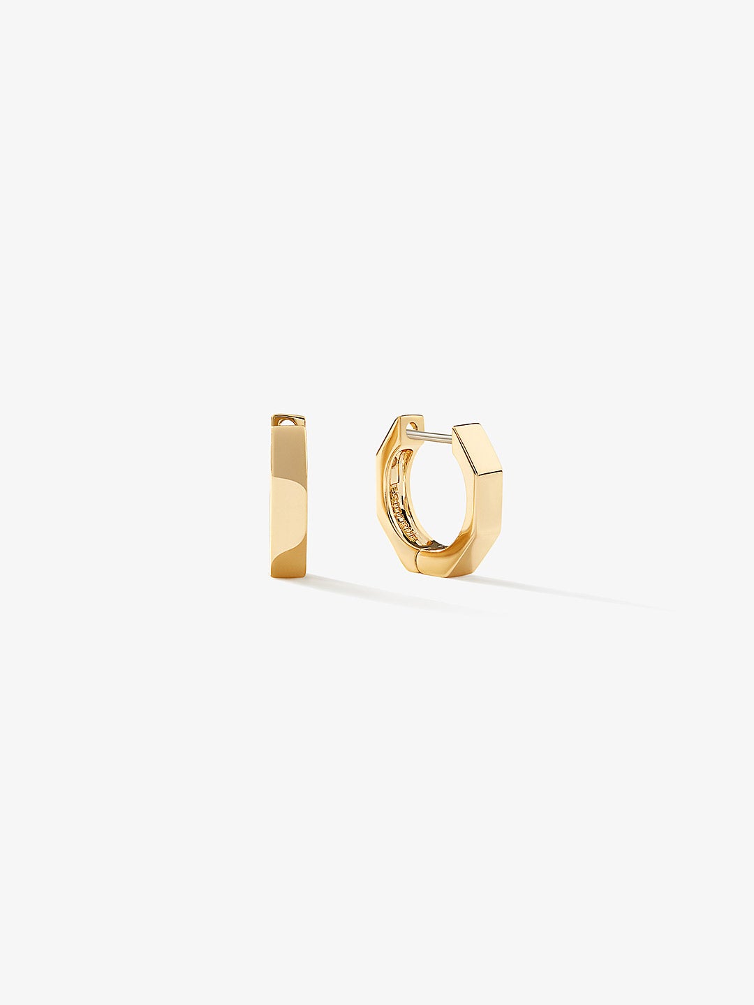 Ana Luisa Earrings Hoop Earrings Hardware Hoop Earrings Octo Mini Gold