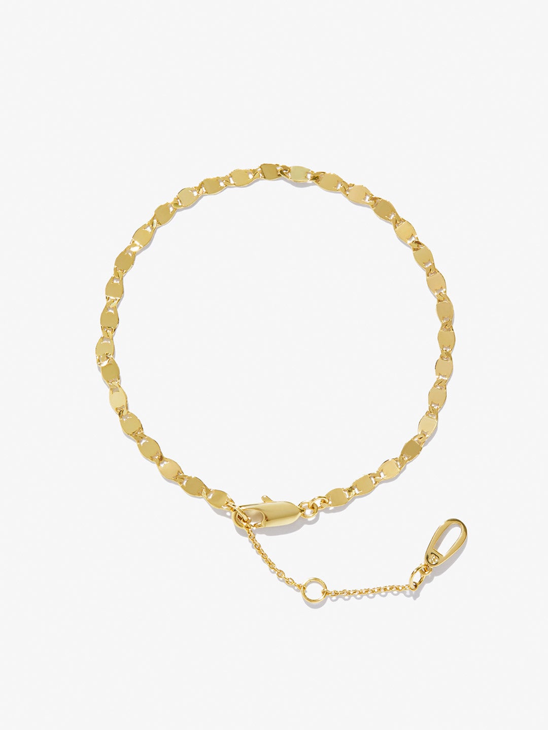Ana Luisa Jewelry Bracelets Chain Bracelet Flat Chain Bracelet Rio Gold