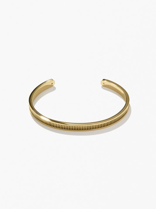Ana Luisa Jewelry Bracelets Cuff Bracelet Threaded Cuff Meridian Stainless Steel