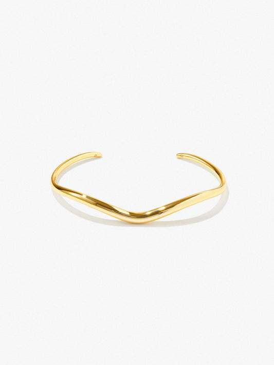 Ana Luisa Jewelry Bracelets Cuffs Gold Cuff Bracelet Emma Gold