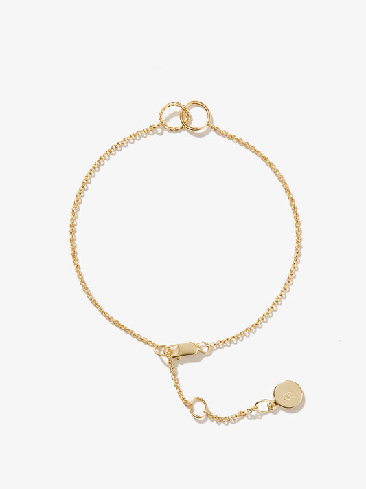 Ana Luisa Jewelry Bracelets Chain Bracelet Interlocking Circle Bracelet Jill Silver