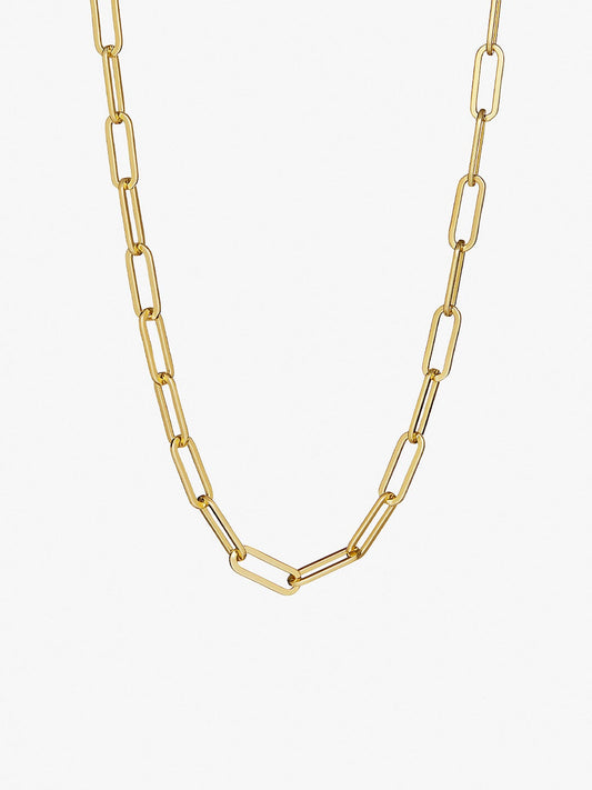 Ana Luisa Jewelry Chain Necklace Gold Link Necklace Blake Gold