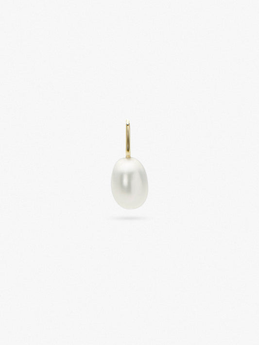 Ana Luisa Jewelry Charm Gold Pendant Gold Pearl Charm Solid Gold