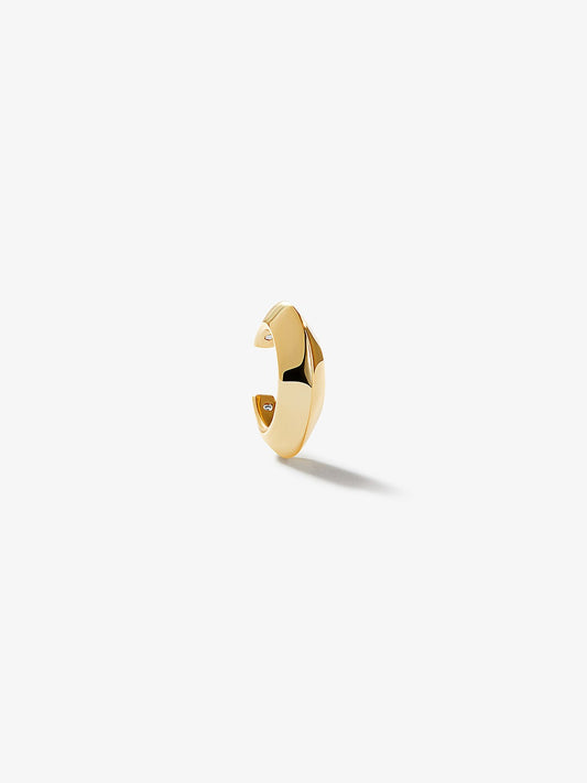 Ana Luisa Jewelry Cuffs Ear Cuff Minimalist Ear Cuff Luca Gold