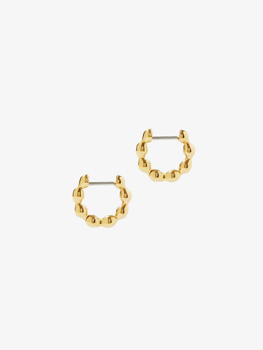 Ana Luisa Jewelry Earrings Small Hoops Mini Hoop Earrings Bubble Mini Stainless Steel