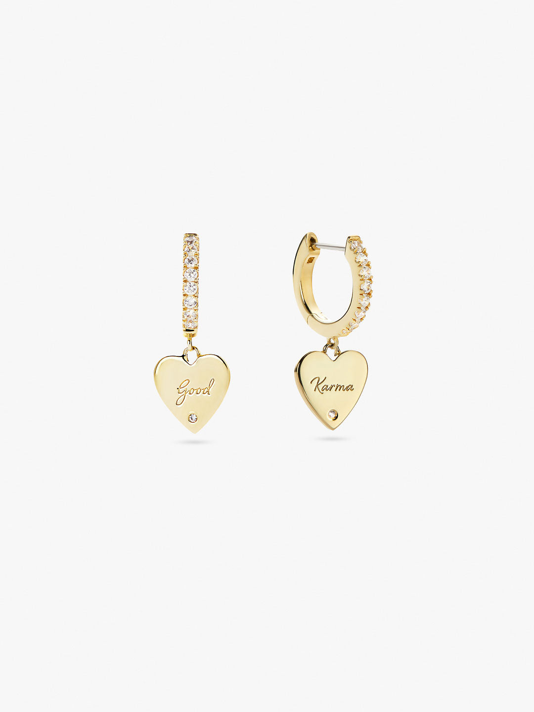Ana Luisa Jewelry Earrings Drop Gold Huggie Hoop Earrings Georgie Gold