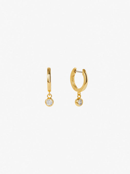 Ana Luisa Jewelry Earrings Drop Stone Drop Earrings Andra Gold