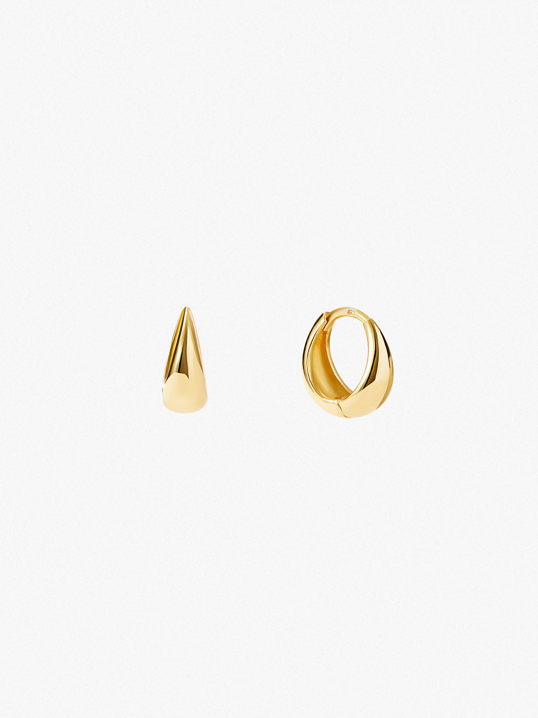 Ana Luisa Jewelry Earrings Huggie Bold Huggie Hoops Nate Silver
