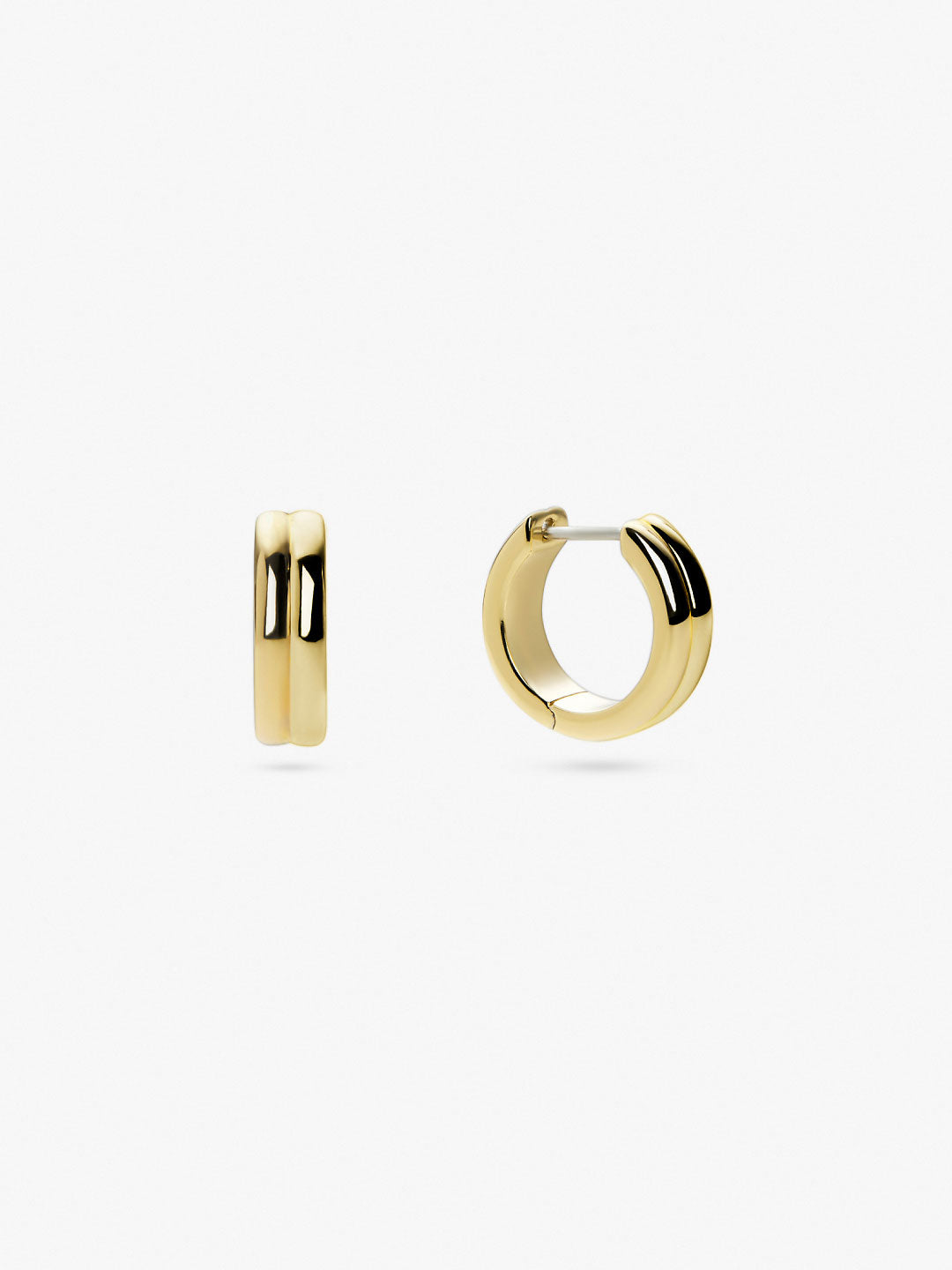 Ana Luisa Jewelry Earrings Huggie Huggie Hoop Earrings Asher Gold Gold