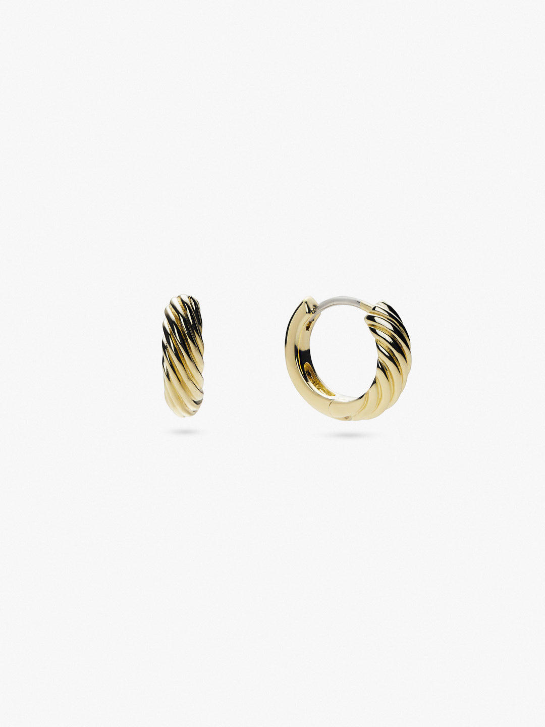 Ana Luisa Jewelry Earrings Huggie Huggie Hoop Earrings Casey Gold