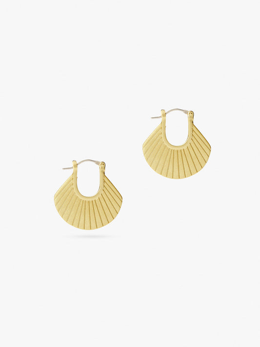 Ana Luisa Jewelry Earrings Small Hoops Gold Statement Earrings Everett Gold