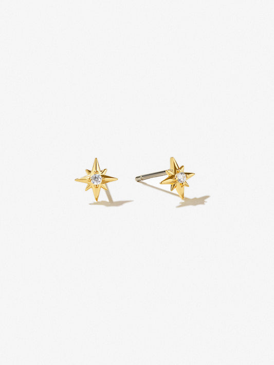 Ana Luisa Jewelry Earrings Stud Gold Stud Earrings Zane Silver
