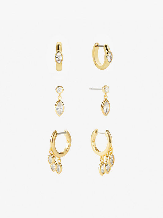 Ana Luisa Jewelry LC Bundles Marquise Trio Bundle Gold