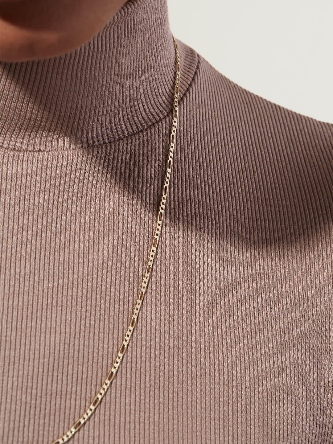 Ana Luisa Jewelry Necklace Chain Necklaces Figaro Chain Necklace Leo Regular Long Gold