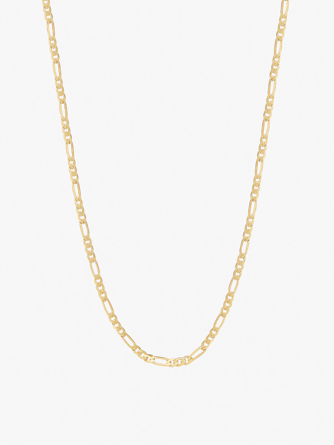 Ana Luisa Jewelry Necklace Chain Necklaces Figaro Chain Necklace Leo Regular Long Gold