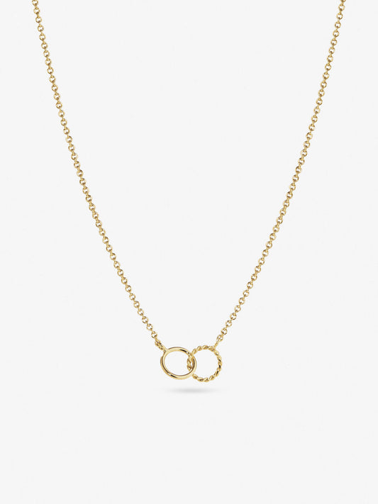Ana Luisa Jewelry Necklace Chain Necklaces Interlocking Circle Necklace Sam Silver