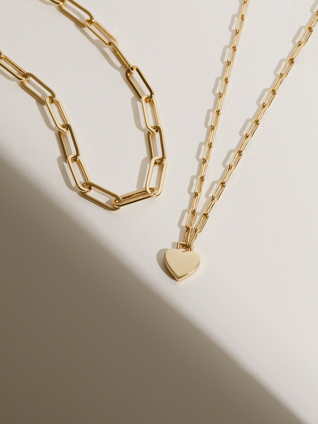 Ana Luisa Jewelry Necklace Layered Necklace Heart Necklace Set  Summer Gold