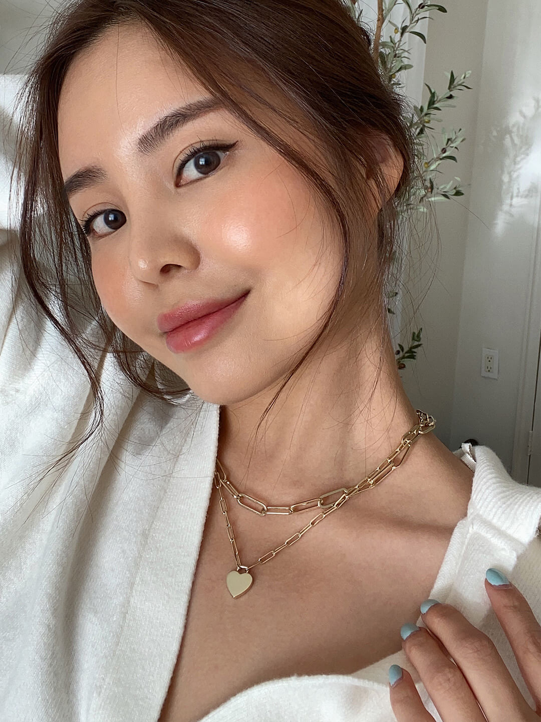 Ana Luisa Jewelry Necklace Layered Necklace Heart Necklace Set  Summer Gold