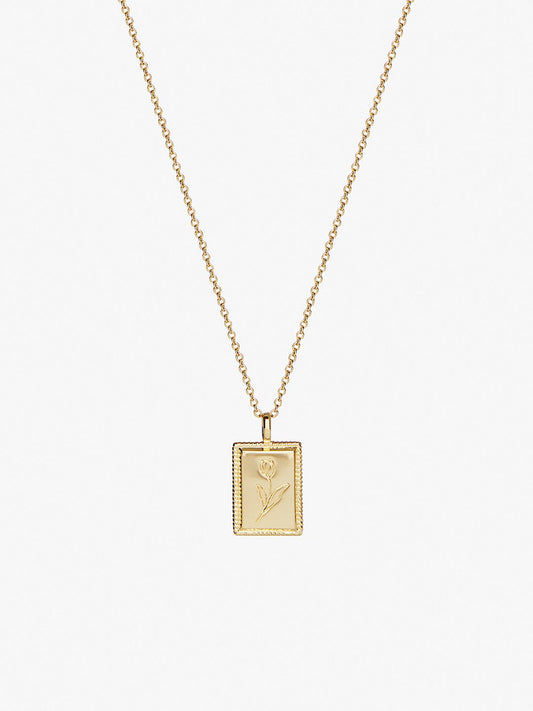 Ana Luisa Jewelry Necklace Pendant Necklace Flower Necklace Zoe Gold
