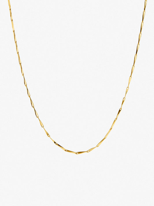 Ana Luisa Jewelry Necklaces Light Chains Gold Bead Necklace Maria Gold