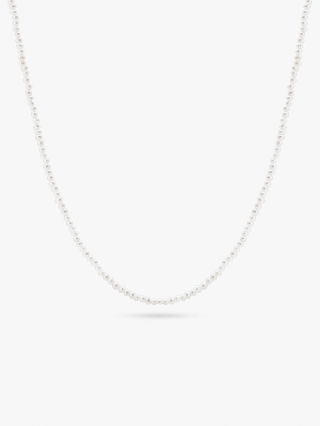 Ana Luisa Jewelry Necklaces Medium Chains Pearl Choker Necklace Adelaide Gold