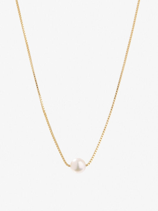 Ana Luisa Jewelry Necklaces Pearl Pendant Isabelle Sterling Silver