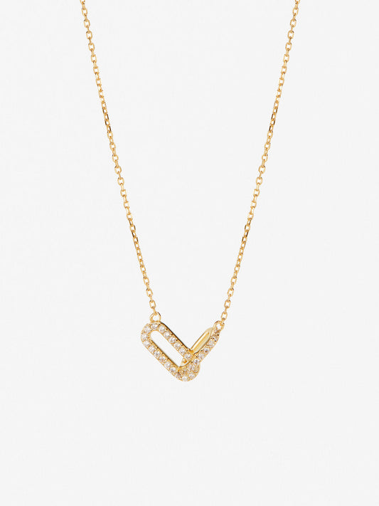 Ana Luisa Jewelry Necklaces Pendants Chain Link Necklace Loree Silver