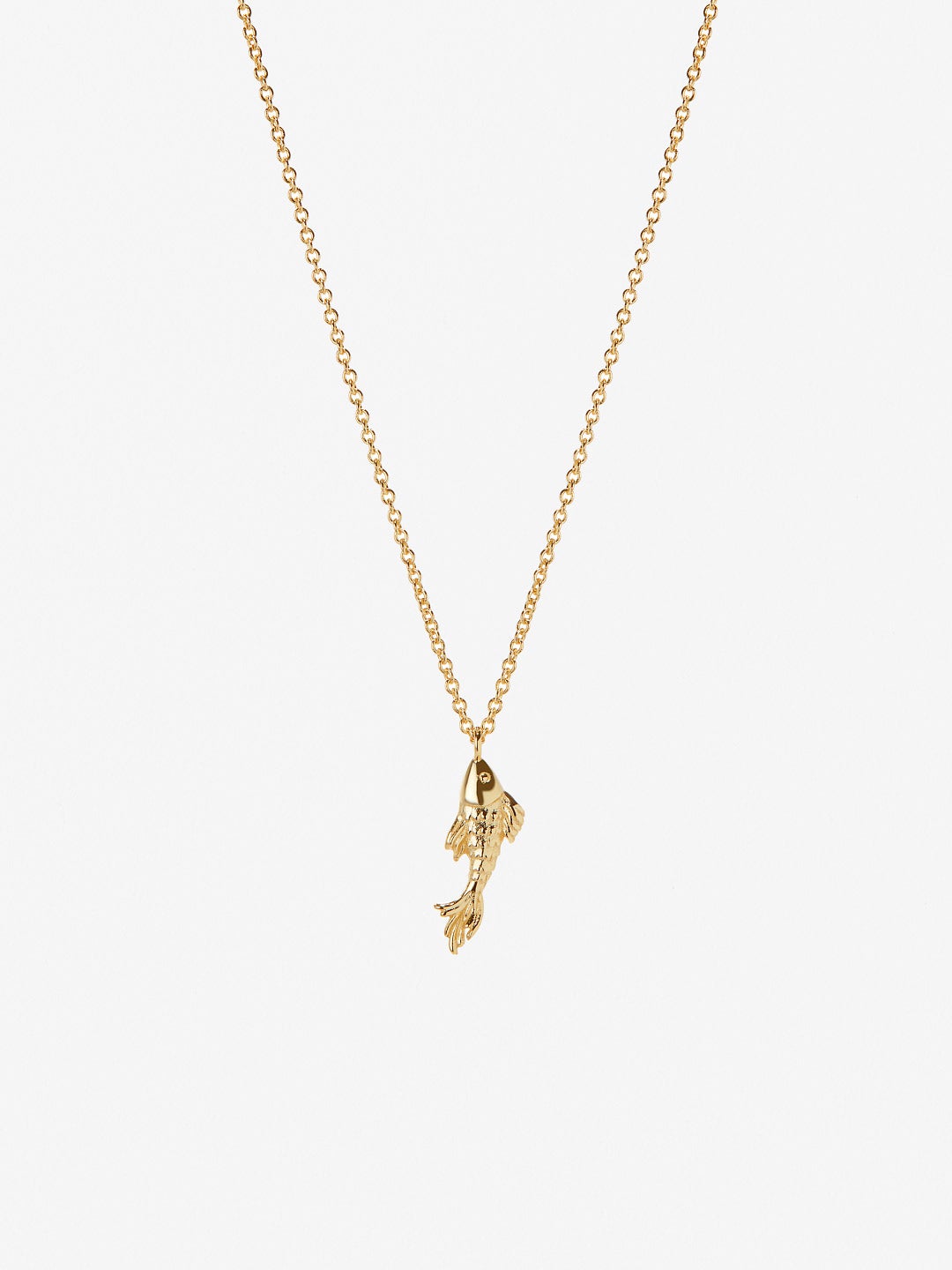 Ana Luisa Jewelry Necklaces Pendants Fish Necklace Pesce Silver
