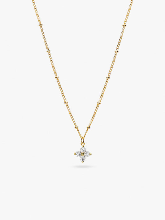 Ana Luisa Jewelry Necklaces Pendants Flower Necklace Claire Necklace Gold