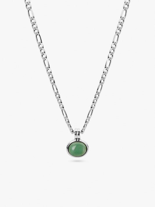 Ana Luisa Jewelry Necklaces Pendants Gemstone Necklace Meesh Silver Rhodium