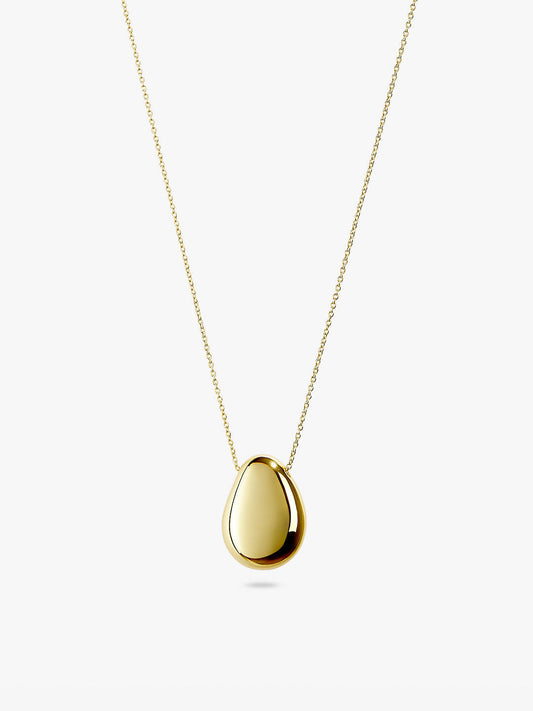 Ana Luisa Jewelry Necklaces Pendants Gold Pendant Necklace Pebble Gold