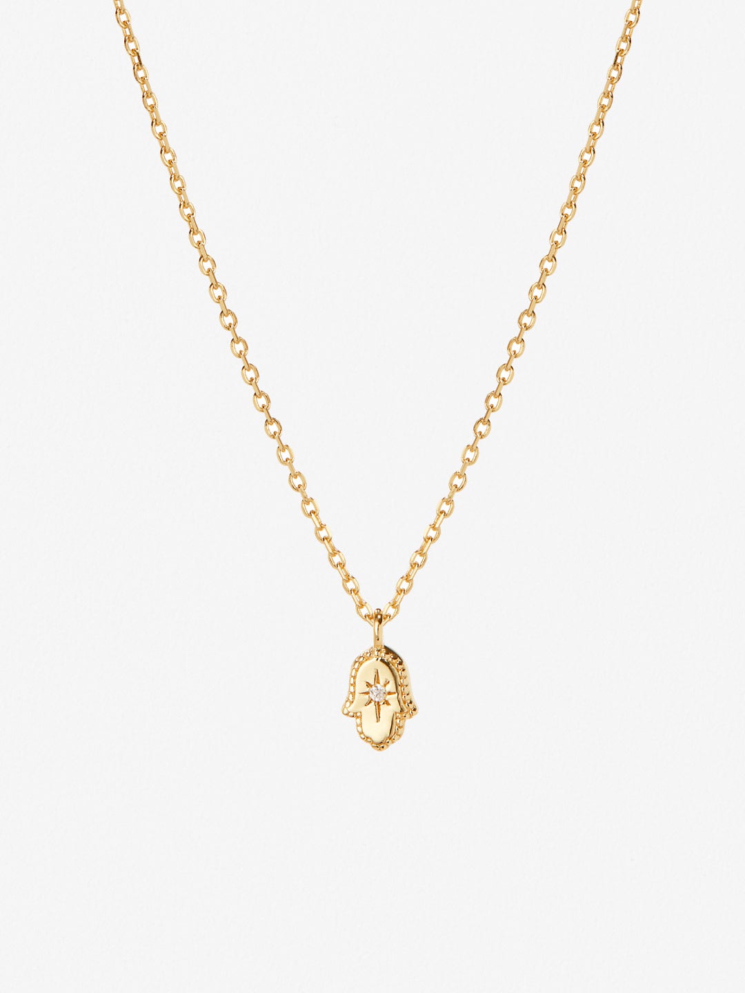 Ana Luisa Jewelry Necklaces Pendants Hamsa Necklace Hamsa Silver