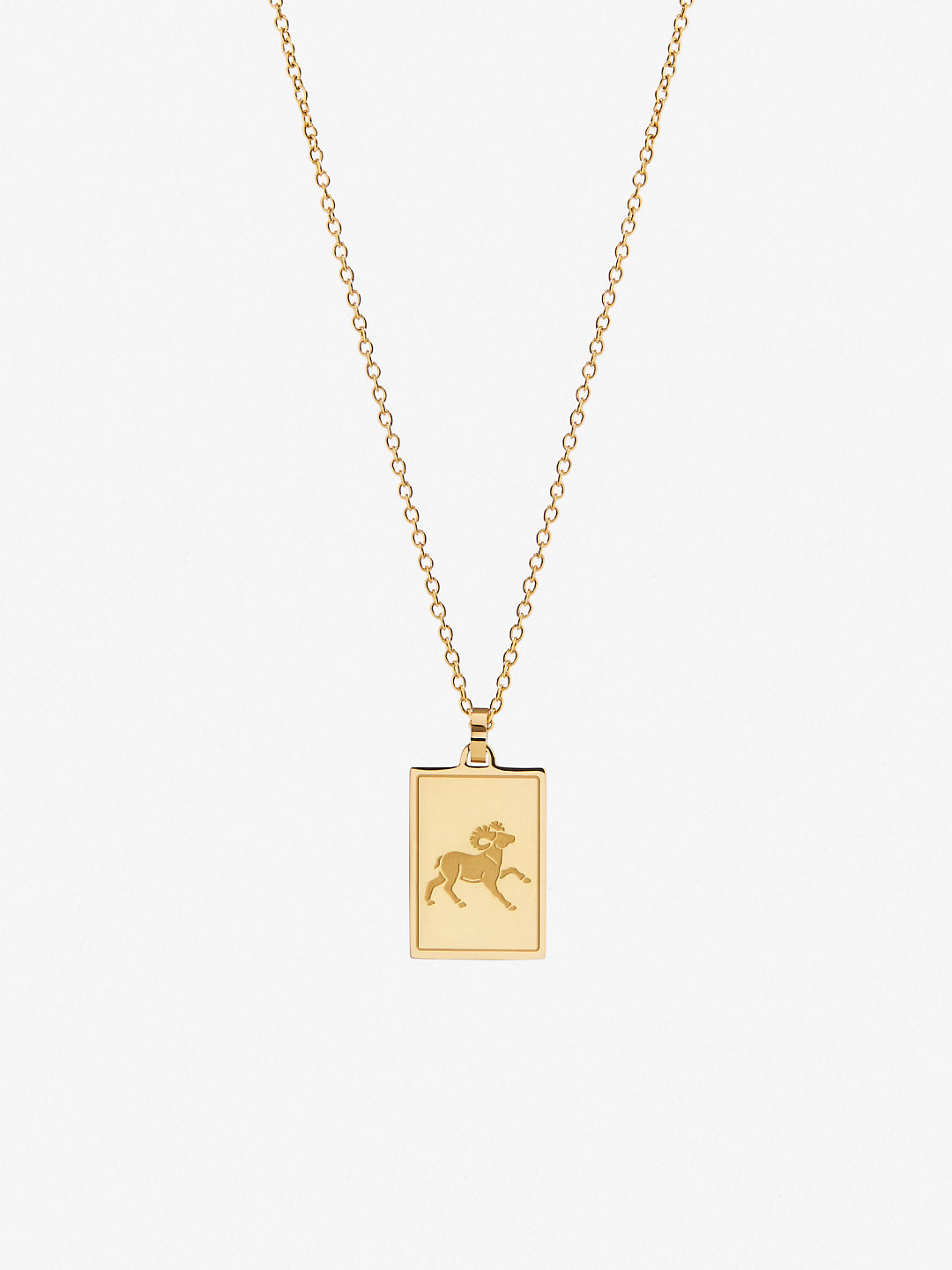 Ana Luisa Jewelry Necklaces Pendants Zodiac Necklace Aries Stainless Steel