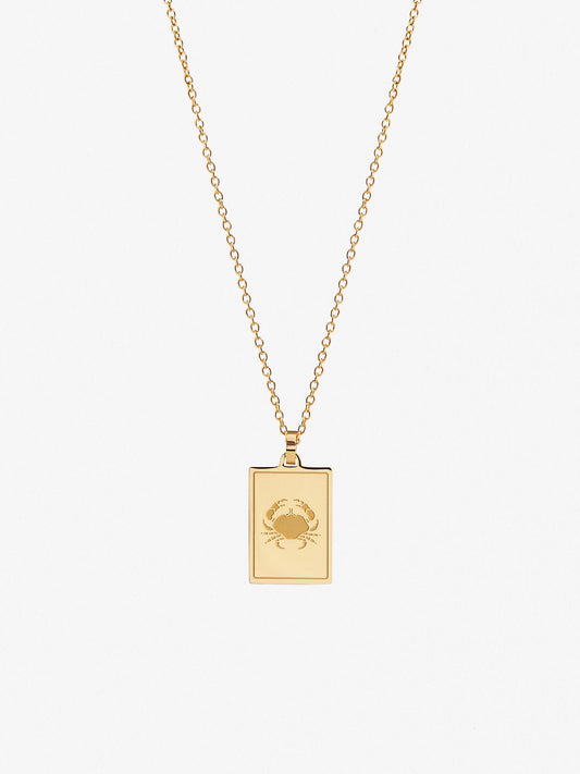 Ana Luisa Jewelry Necklaces Pendants Zodiac Necklace Cancer Stainless Steel