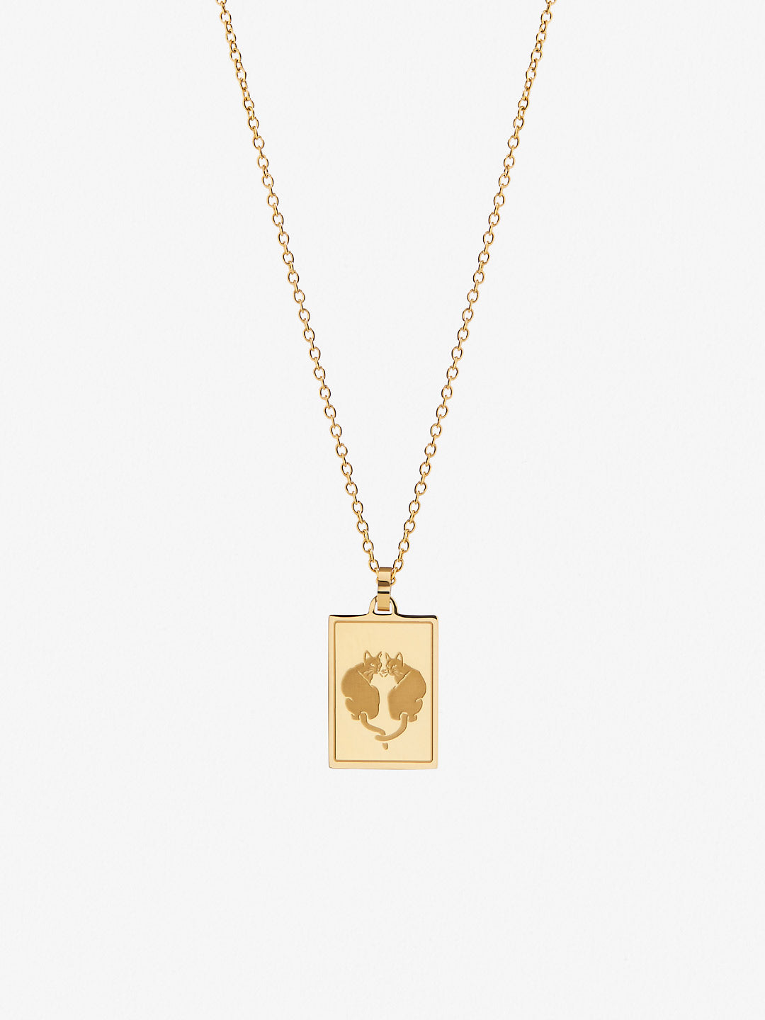 Ana Luisa Jewelry Necklaces Pendants Zodiac Necklace Gemini Stainless Steel