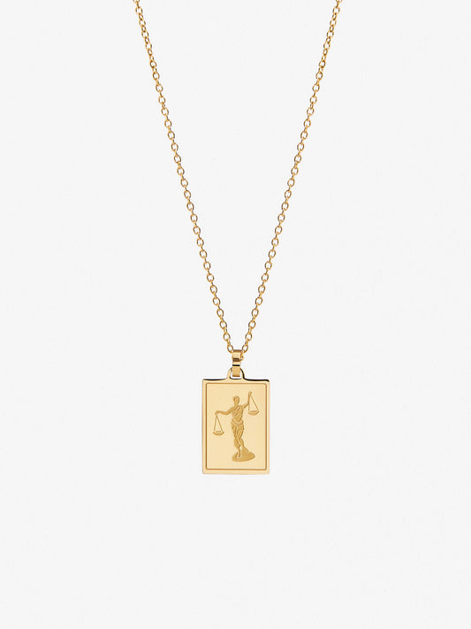 Ana Luisa Jewelry Necklaces Pendants Zodiac Necklace Libra Stainless Steel