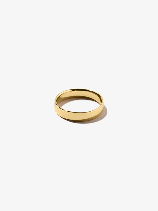 Ana Luisa Jewelry Rings Band Rings Slim Cigar Band Nell Gold