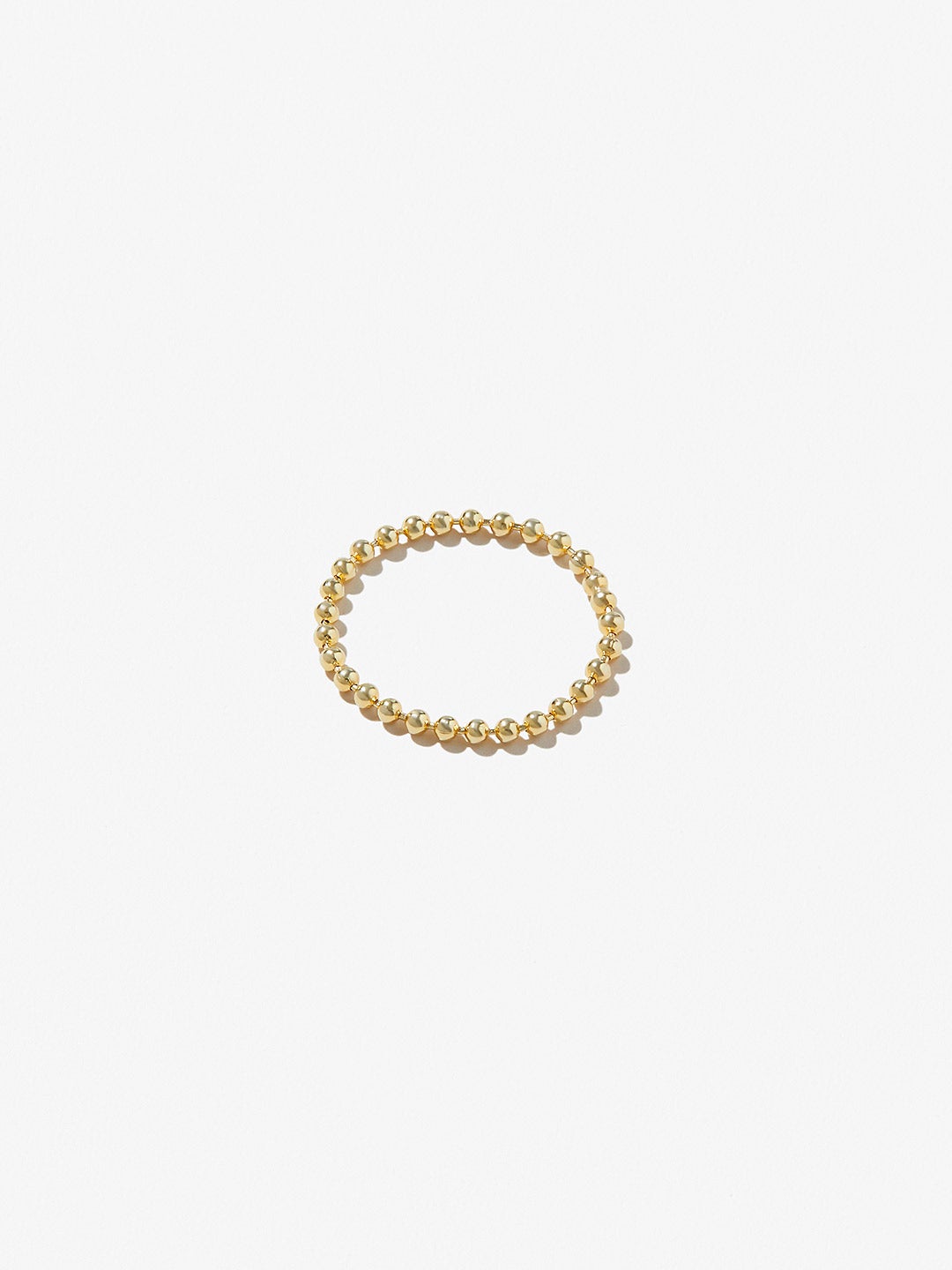 Ana Luisa Jewelry Rings Chain Rings Ball Chain Ring Mai Silver