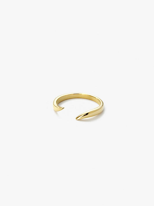 Ana Luisa Jewelry Rings Medium Bands Claw Ring Bowie Gold