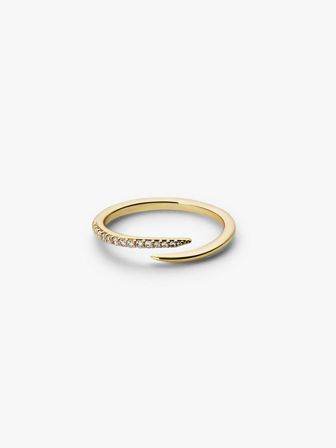 Ana Luisa Jewelry Rings Medium Bands Claw Ring Oren Gold