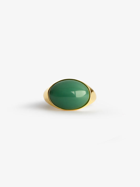 Ana Luisa Jewelry Rings Statement Rings Gold Dome Ring Maude Gold