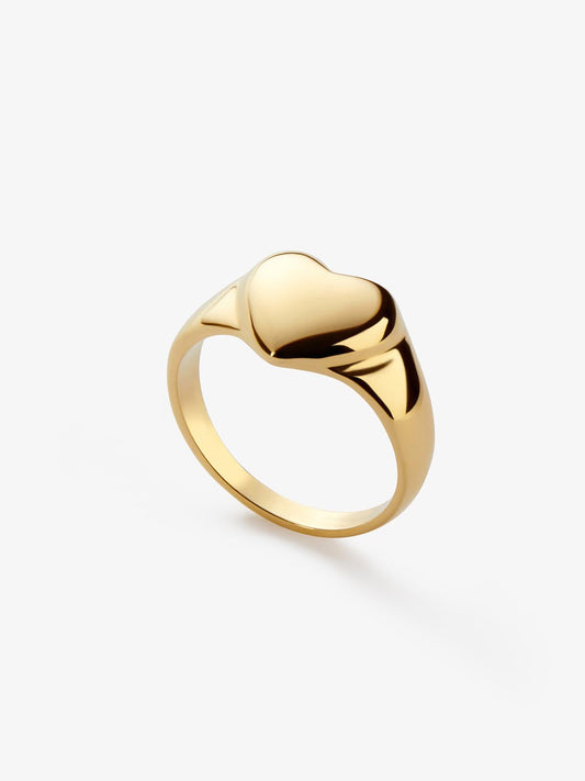 Ana Luisa Jewelry Rings Statement Rings Heart Ring Isla Stainless Steel