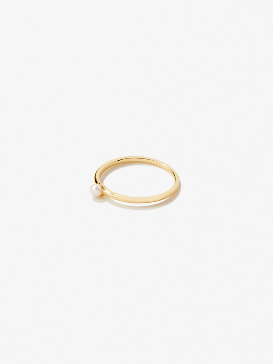 Ana Luisa Jewelry Rings Statement Rings Pearl Ring Maika Silver