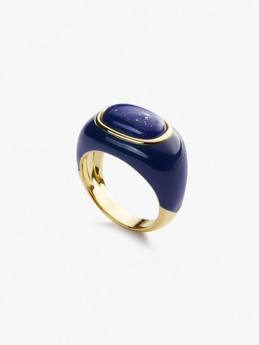 Ana Luisa Jewelry Rings Statement Rings Statement Ring Lennon Lapis Gold