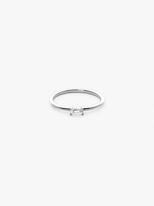 Ana Luisa Jewelry Rings Thin Bands Dainty Ring Paisley Silver