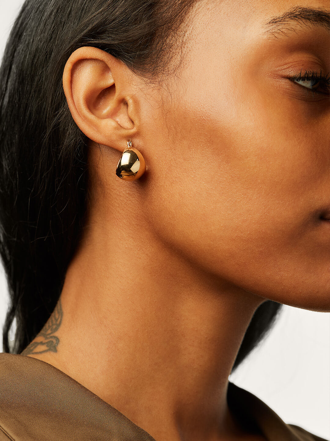 Ana Luisa Earrings Hoop Earrings Abby Gold